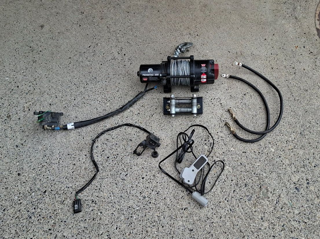 Sonstiges zum Lager & Transport: Warn Provantage 3000 Winde 12 Volt DC gebraucht – Gebraucht aus Sattel von SchulerTS 1