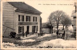 AK, poste à la Cure, diligence, Kutsche