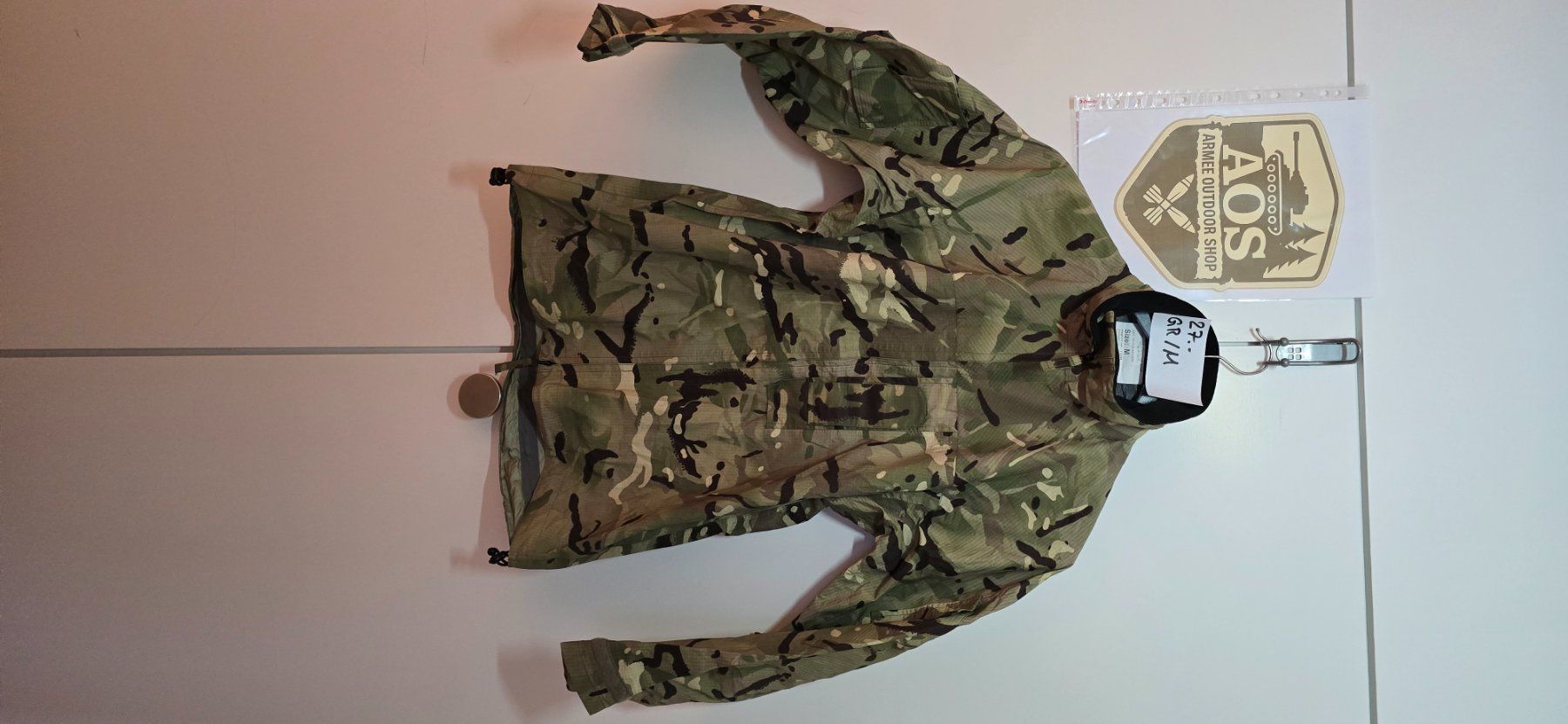 Giacche: Original British Army Waterproof Jacket MTP Gr. M – Usato da Schaffhausen venduto da aos_hv6l