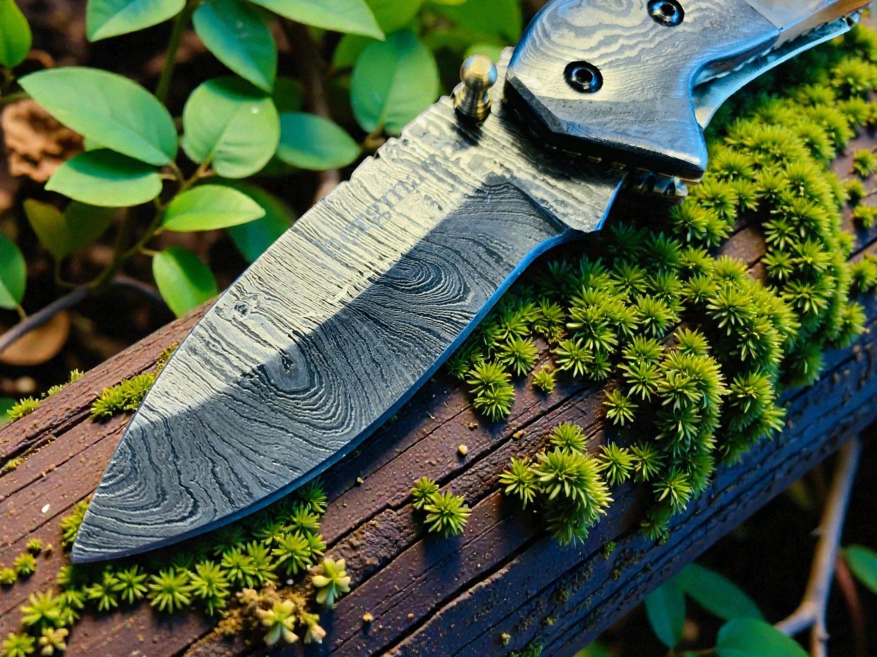 Taschenmesser: Damast Messer Klappmesser HANDMADE 19cm bergmann No. 10 – Neu und originalverpackt aus Bergdietikon von shopAgent 7
