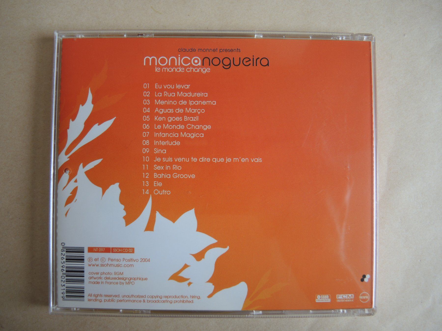 CD: Monica Nogueira - Le Monde Change CD – Usato da Rorschach venduto da maeck8 2