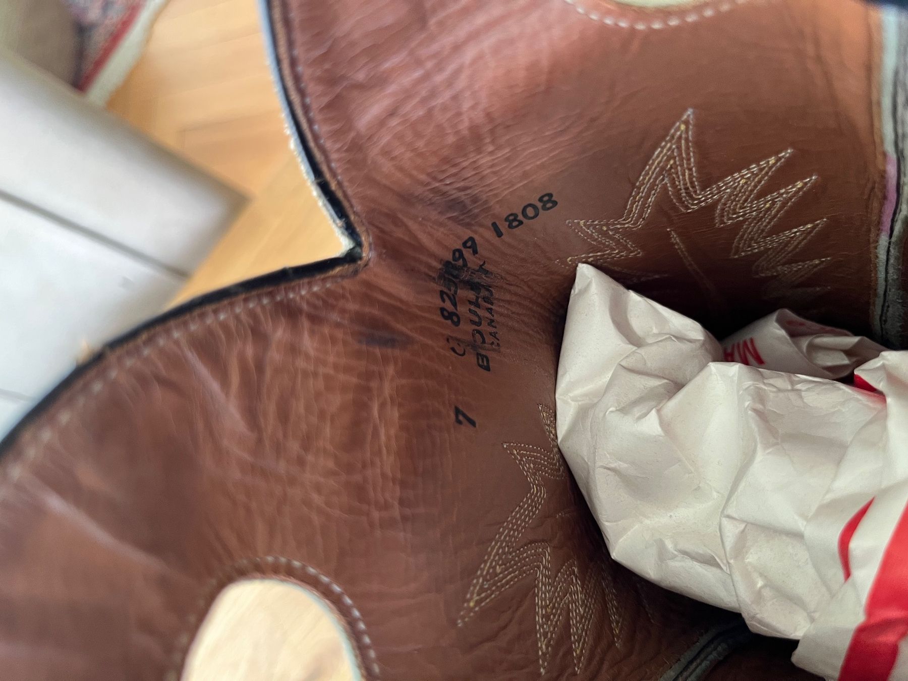 Scarpe da donna: Cowboy Boots Boulet, size 7 / 38.5 – Usato da couvet venduto da Warabiise 8