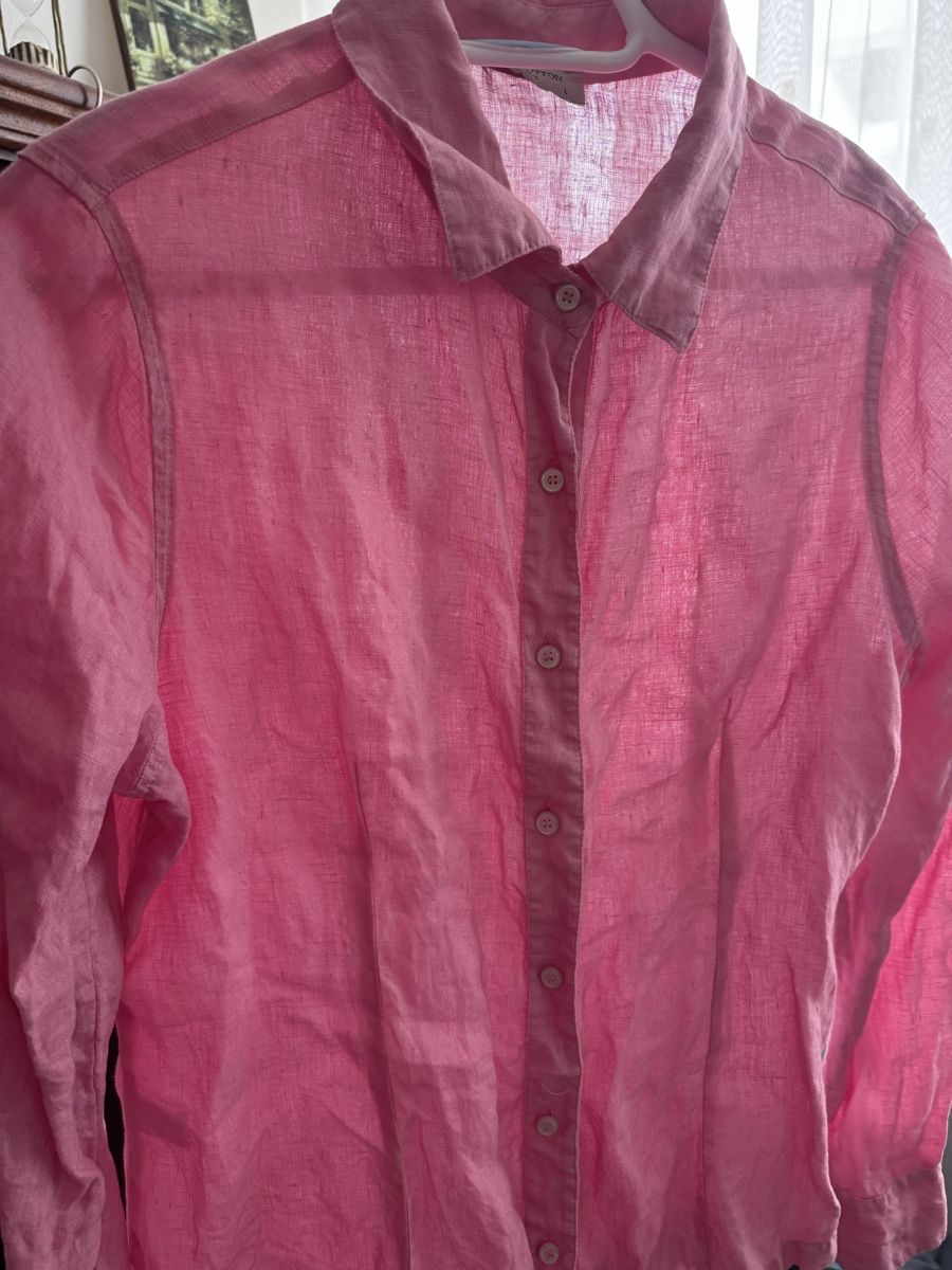 Camicette: Haris Cotton Leinen Hemd – Usato da Obfelden venduto da cesarina10 5