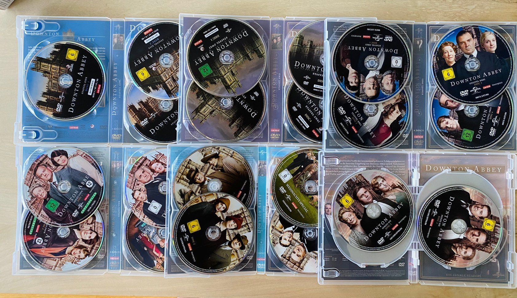 Tutti i DVDs: Downton Abbey Staffel 1-6 auf DVD – Usato da Aarau venduto da Lucywae 2