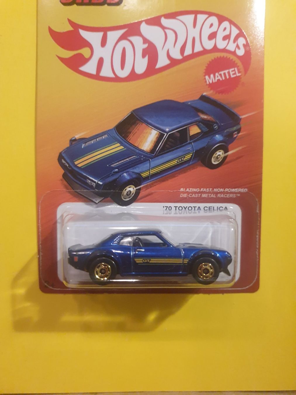 Hot Wheels Modellini d'auto: Hot Wheels '70 TOYOTA CELICA – Nuovo e nell'imballaggio originale da Oftringen venduto da Rotor 1