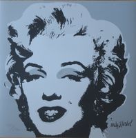 Andy WARHOL signierte Lithografie Marylin MONROE