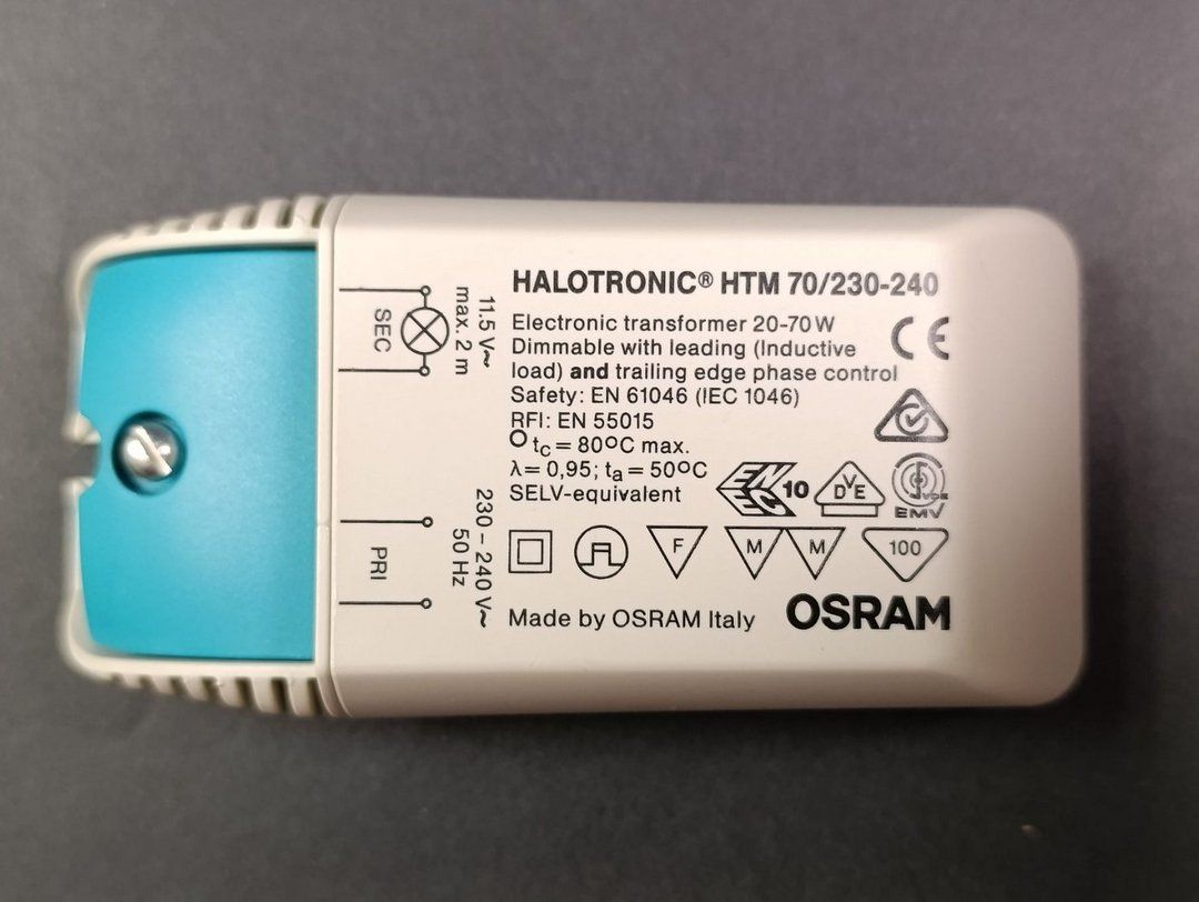 Osram Componenti elettronici: OSRAM HALOTRONIC HTM 70/230-240 / 1 Lampe – Usato da Thielle venduto da urs_8lzn
