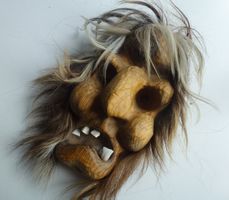 Echte Handgemachte Lötschentaler Maske