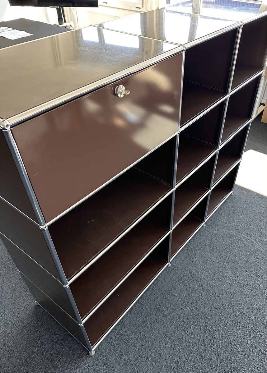 Scaffali: USM Haller Regal/Sideboard Braun – Usato da Tafers venduto da fredcardo 1