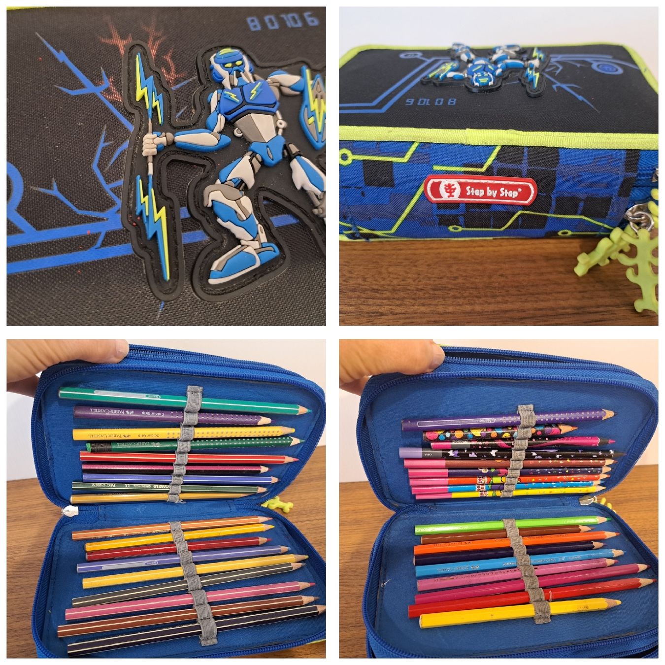 Step by Step Schüler-Etuis: Step by  Step Etui dreifach mit Schwerterlicht – Gebraucht aus bazenheid von salerno007