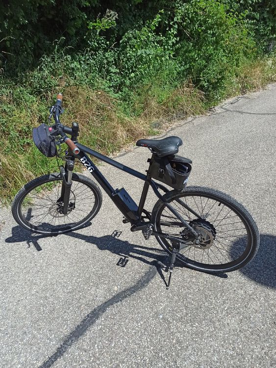 Gettimore 36-72V E-Bike Gasgriff Griff mit LCD Display, Hallsensor