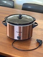 Destron Slow Cooker copper glass lid