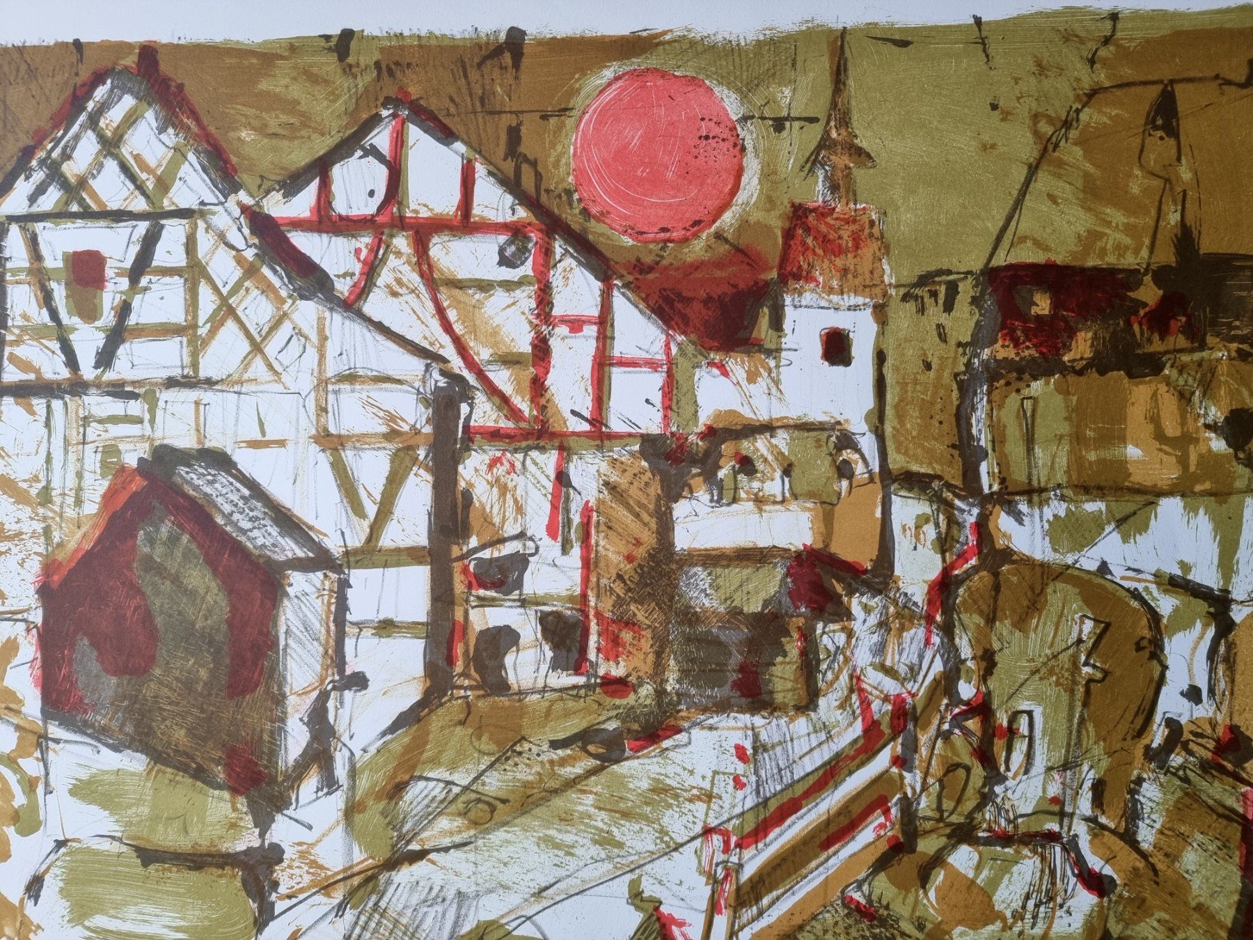 Grafica & Litografie: KÜNSTLER ? LITHOGRAPHIE SIGNIERT NUMMERIERT – Nuovo e nell'imballaggio originale da Gersau venduto da grafik-kunst 6