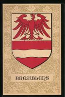 Künstler-AK Bremblens, Wappen
