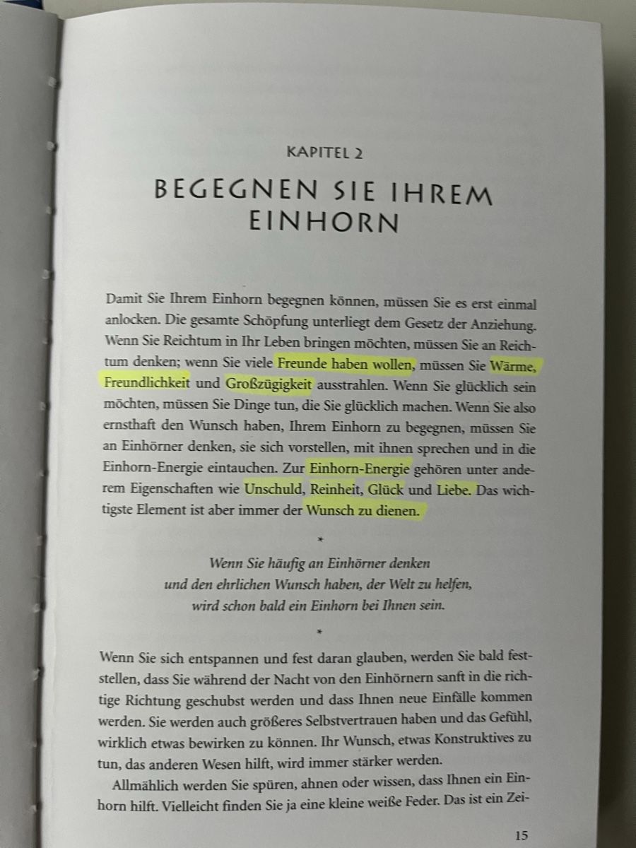 Libri: Das Wunder des Einhorn / Diana Cooper – Usato da Lohn-Ammannsegg venduto da panywa 3