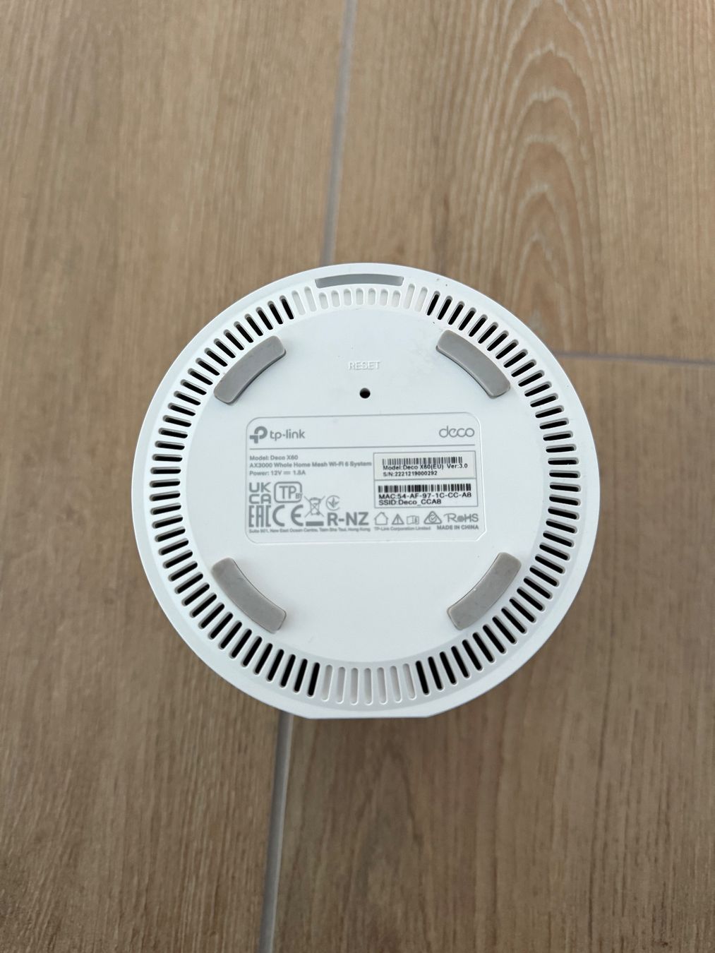 TP-Link Modem & Router: TP-Link Deco X60 WLAN Router, Mesh WI-FI Router Access Point – Usato da Altbüron venduto da MrApplePro 2