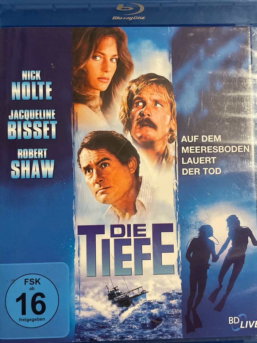 Alle DVDs: Die Tiefe (1977) – Gebraucht aus Waldenburg von Gonzo8