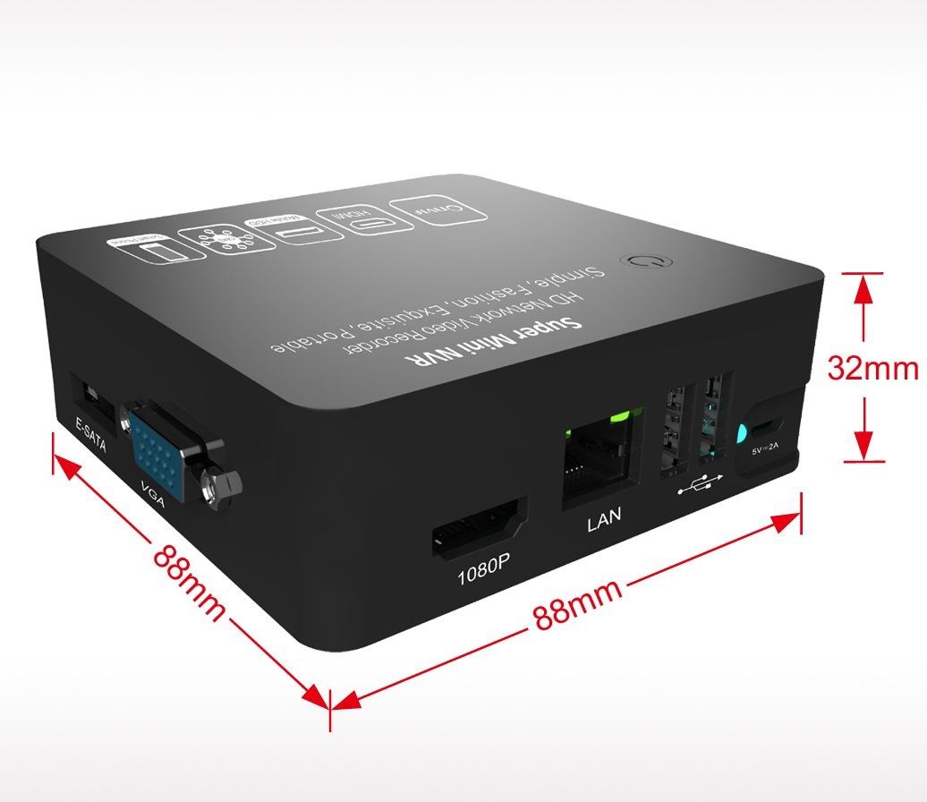 Kamera: Super mini NVR, 8 channels, 1080p – Neu und originalverpackt aus Weiningen ZH von iCamera 2