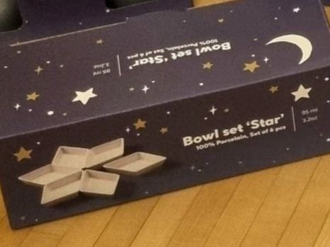 Coop Ciotole: Coop Bowl Set "Star – Nuovo e nell'imballaggio originale da Wallisellen venduto da ASZT