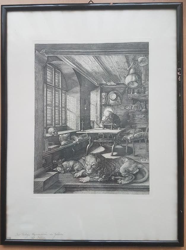 Stiche: Albrecht Dürer Radierung mit Glasrahmen signiert – Neu (gemäss Beschreibung) aus zurich von ARTMYART 1