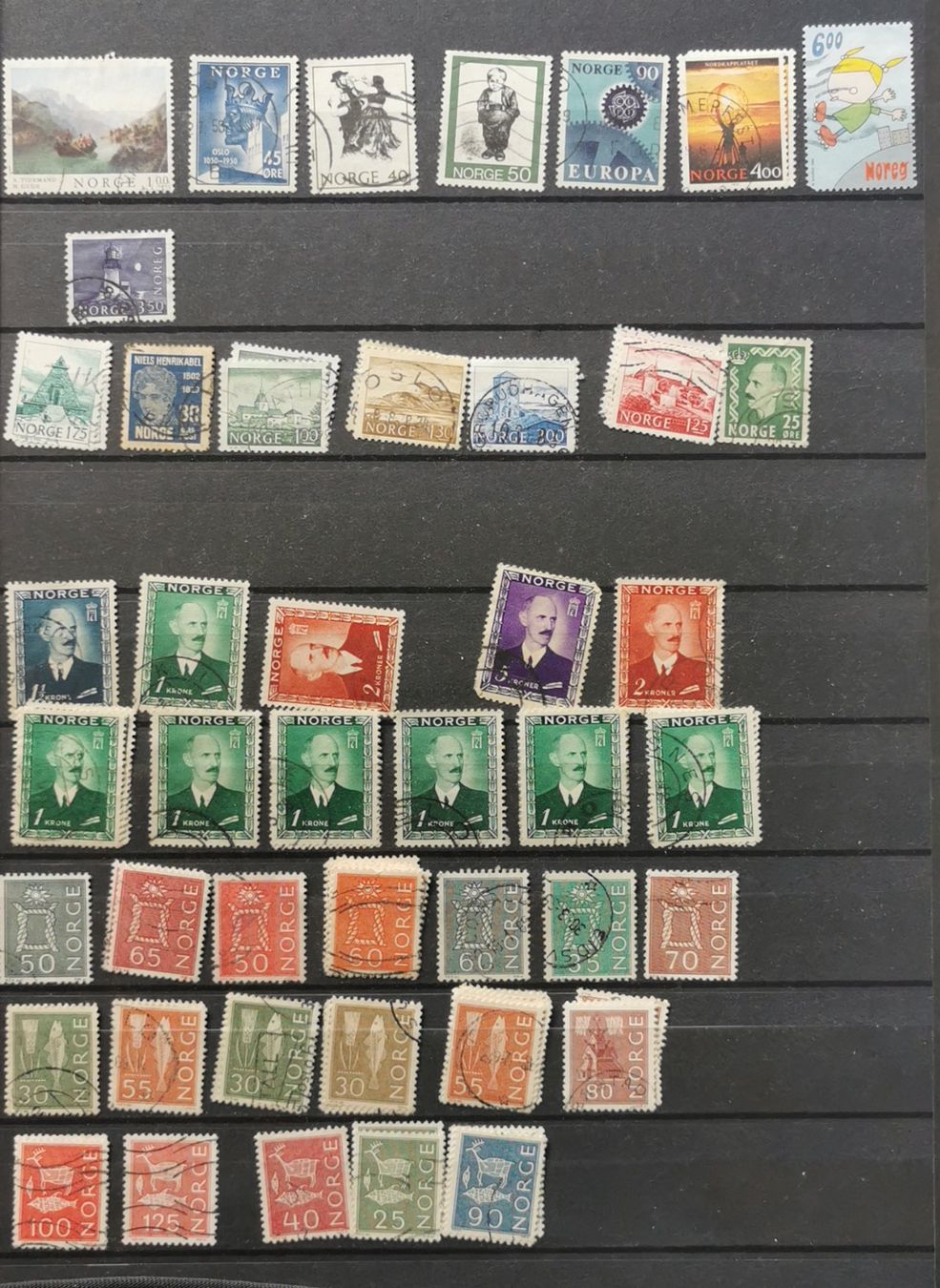 Alle Briefmarken: Norwegen – Gebraucht aus Aadorf von Chnorli-Furz 1