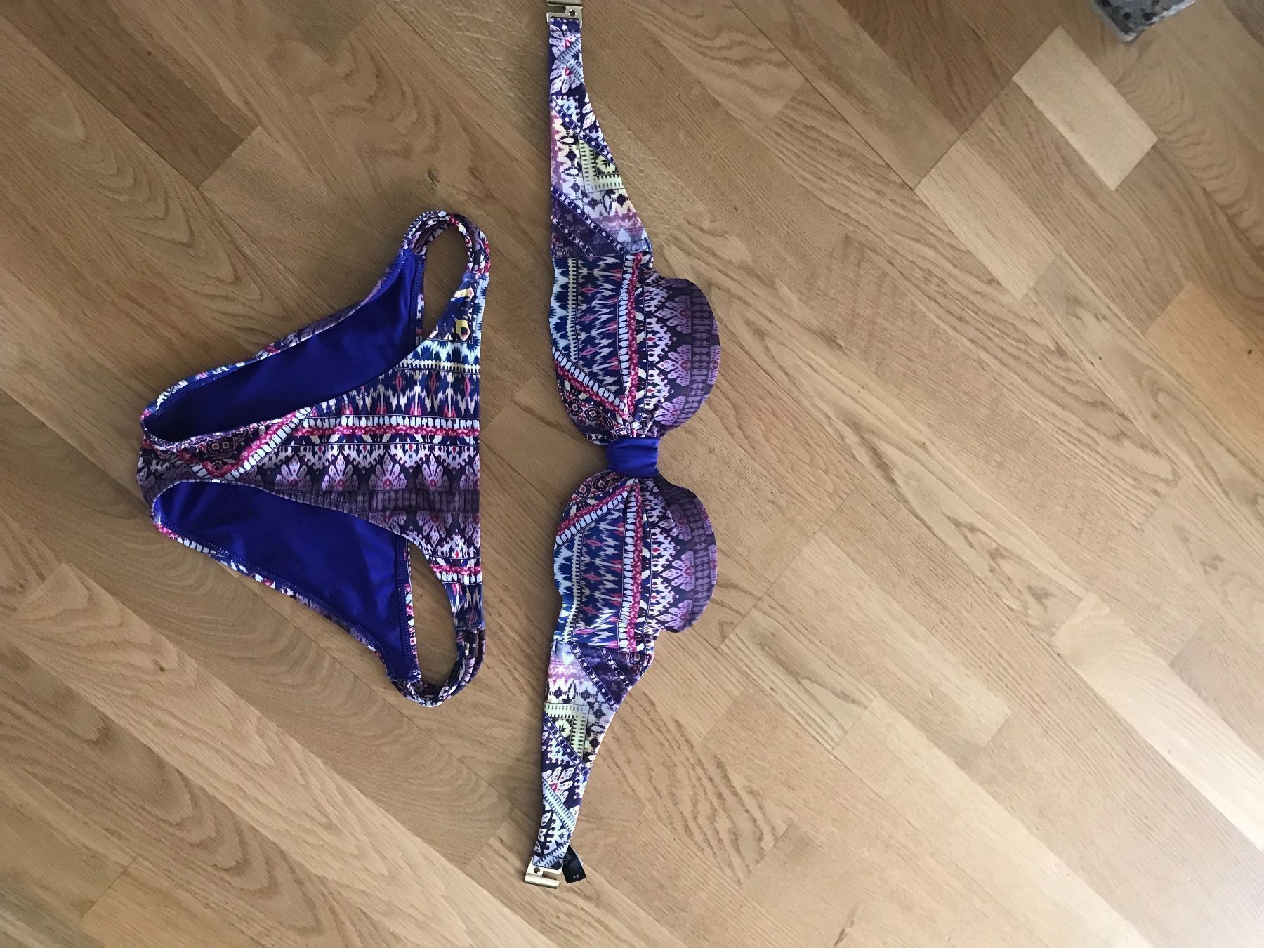 Costumi da bagno & Bikini: Bikini blue and pink – Usato da Affoltern am albis venduto da onlyrose123