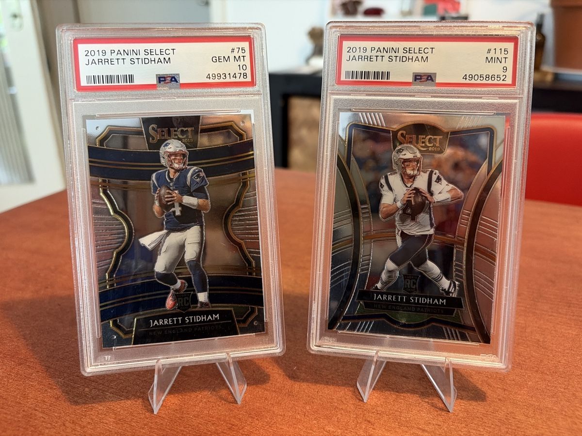 NFL Carte collezionabili: 2 NFL Karten - Jarrett Stidham - PSA9+PSA10 – Usato da Bern venduto da sam_25hm