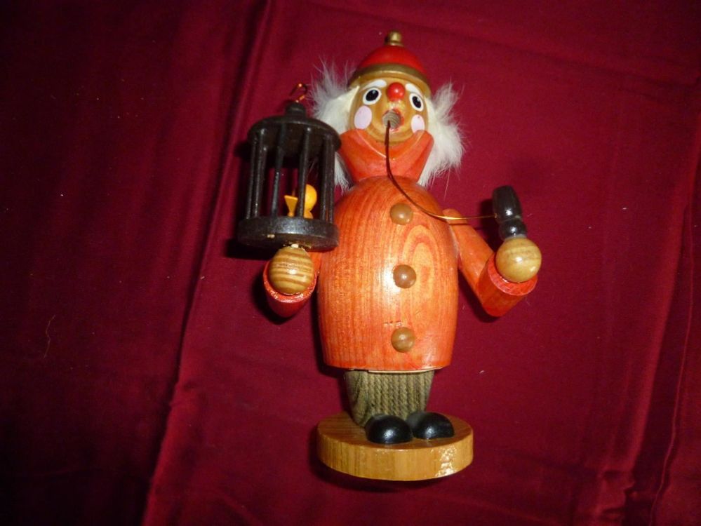 Weihnachtsmann Aus Holz Mit 12 Magnetischen Gesichtern