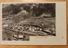 Foto AK Gruss aus Rüti um 1900