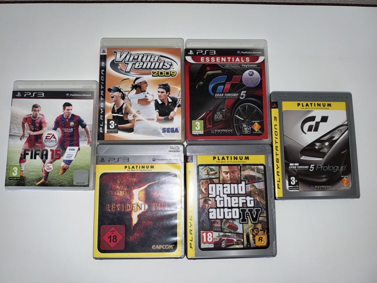 Sony Console: PS3 Slim Weiss 300GB + Controller + Top Games – Usato da Kerzers venduto da -.-Jesus-.- 1