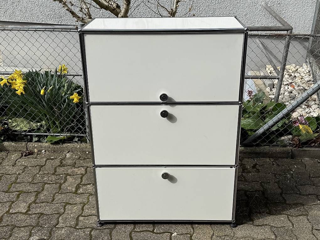 USM Kommoden: USM Haller Sideboard Reinweiss 1x3 – Gebraucht aus Dietikon von Kumar_Occasionen