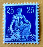  Nr.109 UNGESTEMPELT Helvetia mit Schwert 