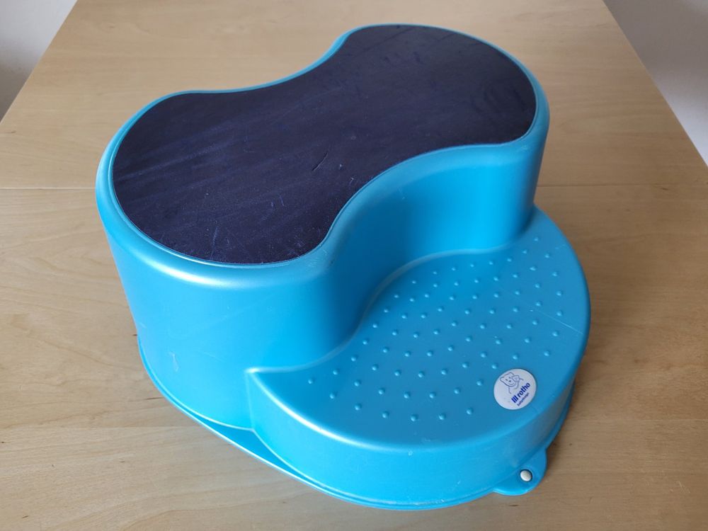 Tritthocker Trittschemel Il rotho blau (Gebraucht) in Wiesendangen für ...
