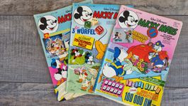 Walt Disney Micky Maus Hefte 1987 guter Zustand