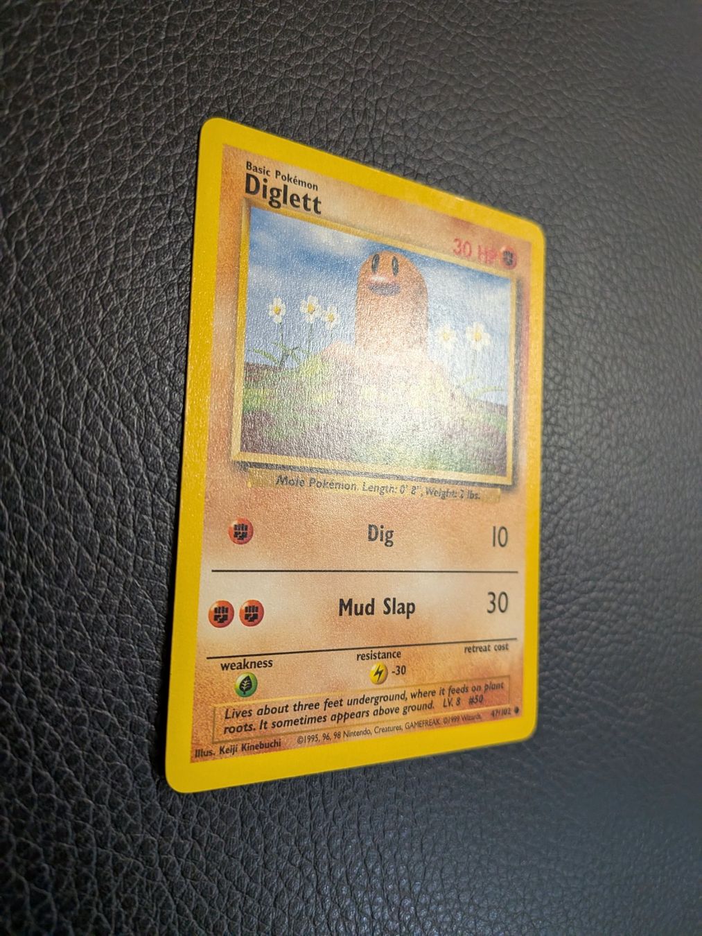 Pokémon Carte collezionabili: Base Set Diglett 47/102 Ab 1 – Usato da Paradiso venduto da Pkmn10 1