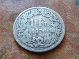 1 Fr. 1876   (A)