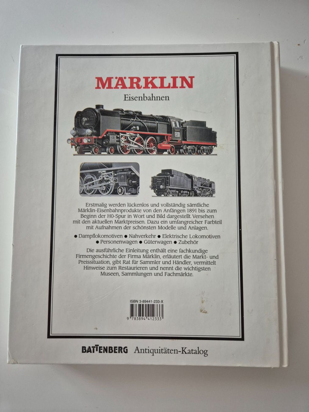 Märklin Modellini di ferrovie: Buch Märklin Eisenbahnen von 1996 – Usato da Hüntwangen venduto da ABCCBA01 1
