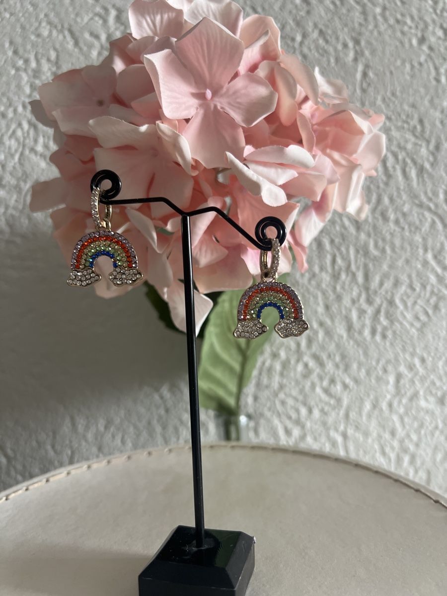 Orecchini pendenti & Orecchini a lobo: Ohrringe Regenbogen – Nuovo (secondo la descrizione) da Seon venduto da Sunny-Schmuck78