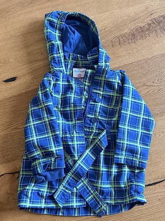 Schöne blau-grüne Jacke in Größe 86
