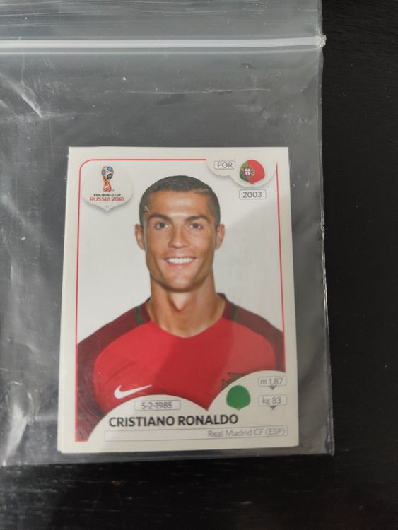 Ronaldo Sticker 2018 (Neu (gemäss Beschreibung)) in Ettingen für CHF 9. ...