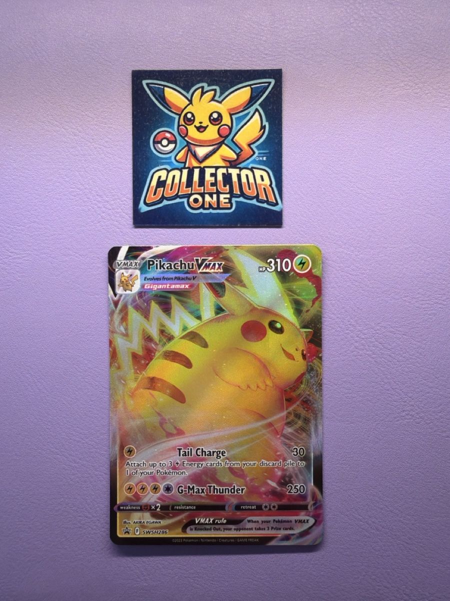 Pokémon Carte collezionabili: Pokemon Pikachu VMAX Fullart Rare Banger – Nuovo (secondo la descrizione) da Lommiswil venduto da CollectorOne