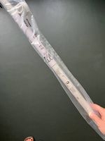 IKEA BOTAREN Duschvorhangstange weiss 120-200 cm