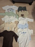 Baby Bodys Set verschiedene Farben 0 - 6
