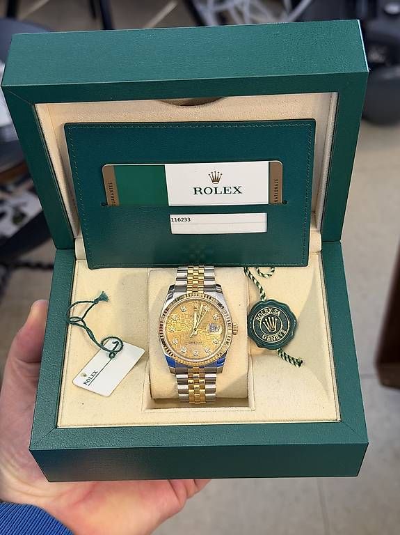 Orologi: Rolex Datejust 36 Ref. 116233  Anno 2017  Full Set – Usato da Lugano venduto da Lugano_Time