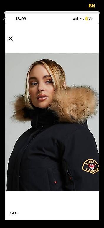 Vestes: GIACCA NERA ZAVETTI E CANADA M – D'occasion à Tenero par loa_7m8d 2