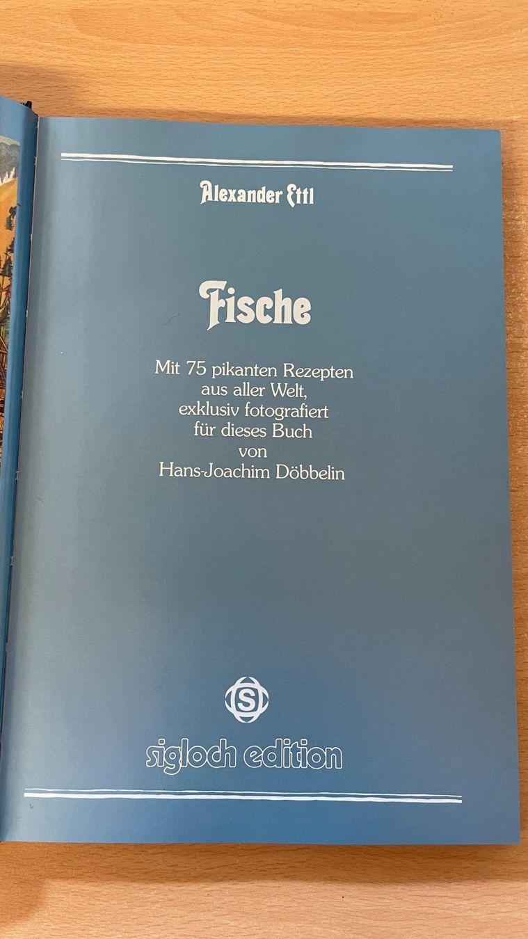 Libri: Fische - 75 pikante Rezepte – Usato da Glattfelden venduto da flomiking 1
