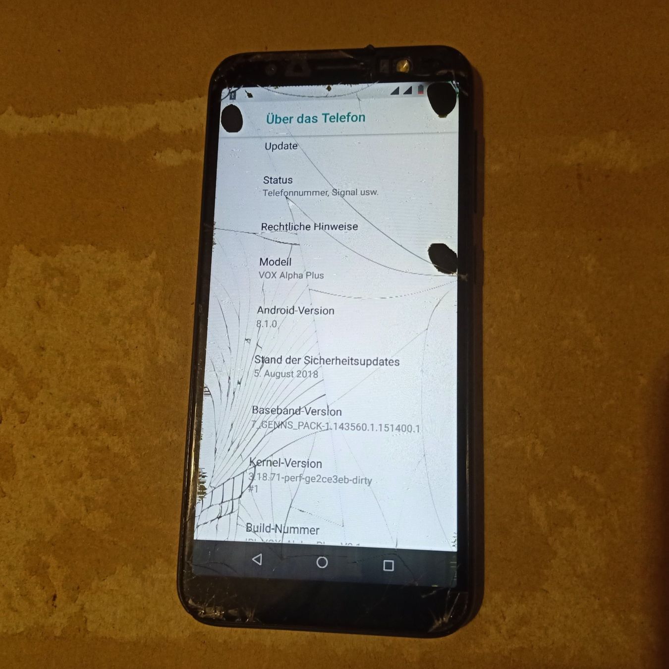 Telefoni cellulari / Smartphones: Android Handy: IRIS Vox Alpha Plus Display& Digitizer defekt – Usato da Winterthur venduto da Opusco 4