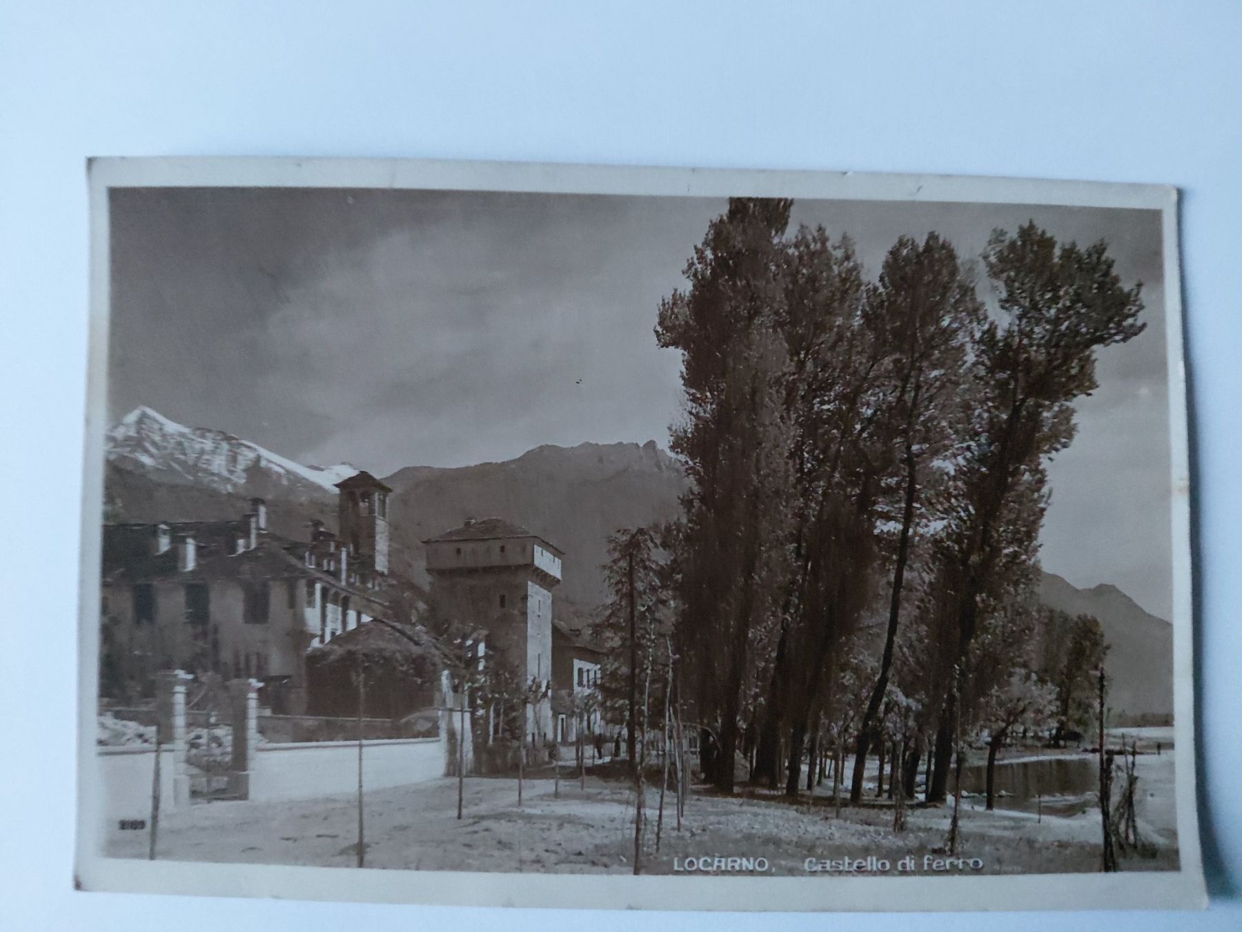 Cartoline postali: Alte Ansichtskarte Locarno, Castello di ferro – Usato da Wattwil venduto da yburgler