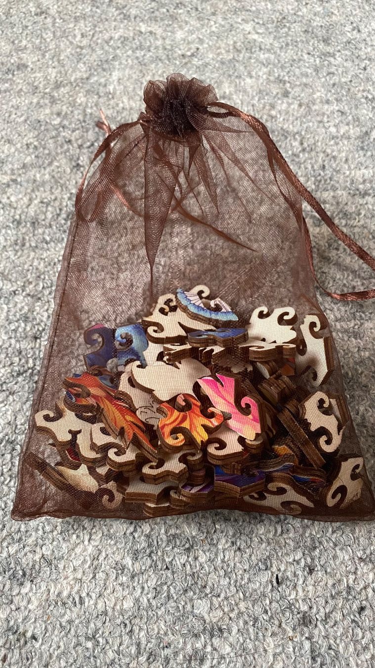 Puzzle: Holzpuzzle mit Pfau-Motiv – Nuovo (secondo la descrizione) da Wila venduto da anr_7hd7 5