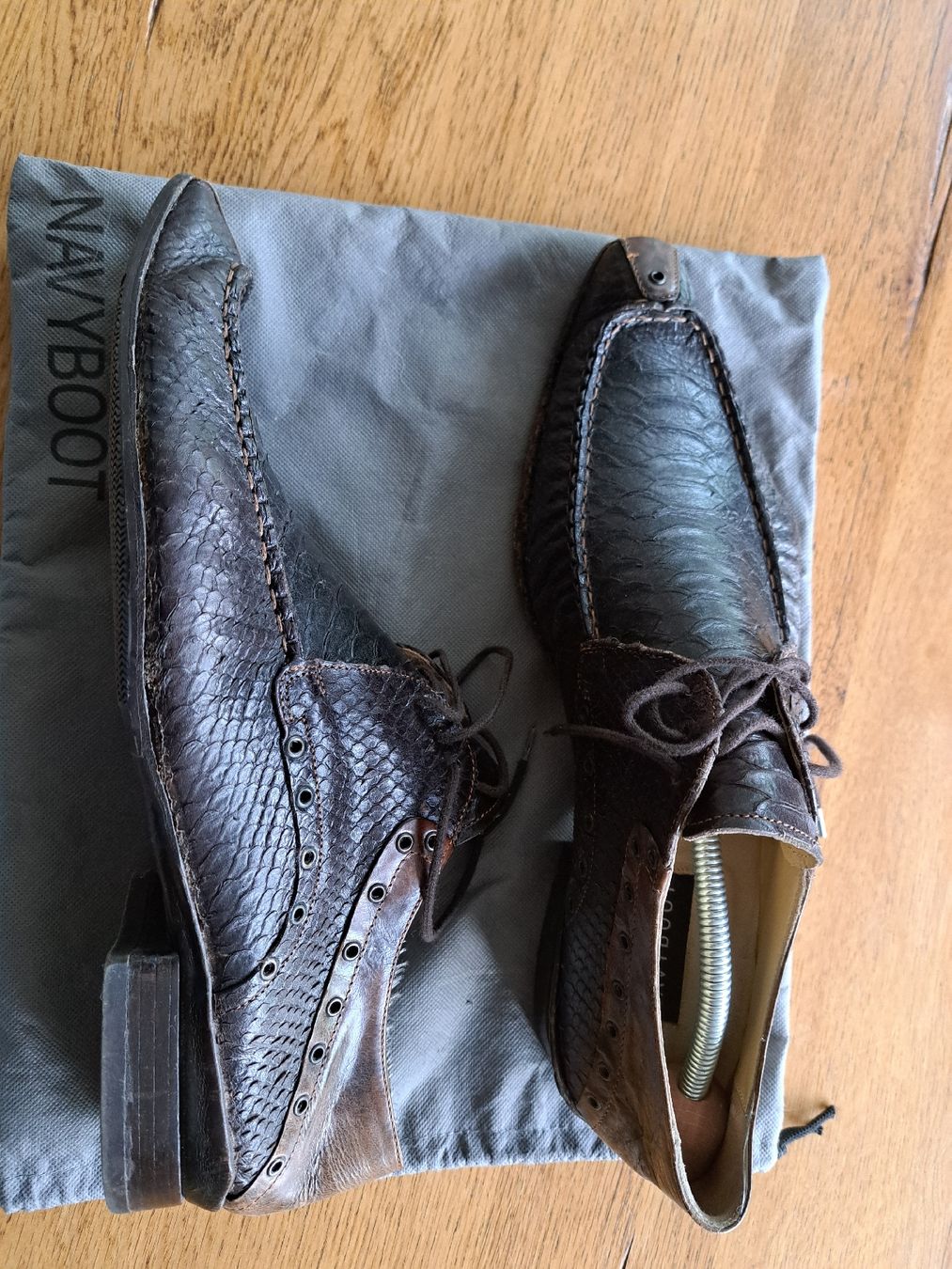 Navyboot Scarpe da uomo: Navyboot Herrenschuh Gr. 43 – Usato da Tscheppach venduto da Snidix 7